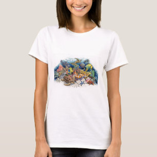 Coral Waters With Tropical Fish T-Shirt