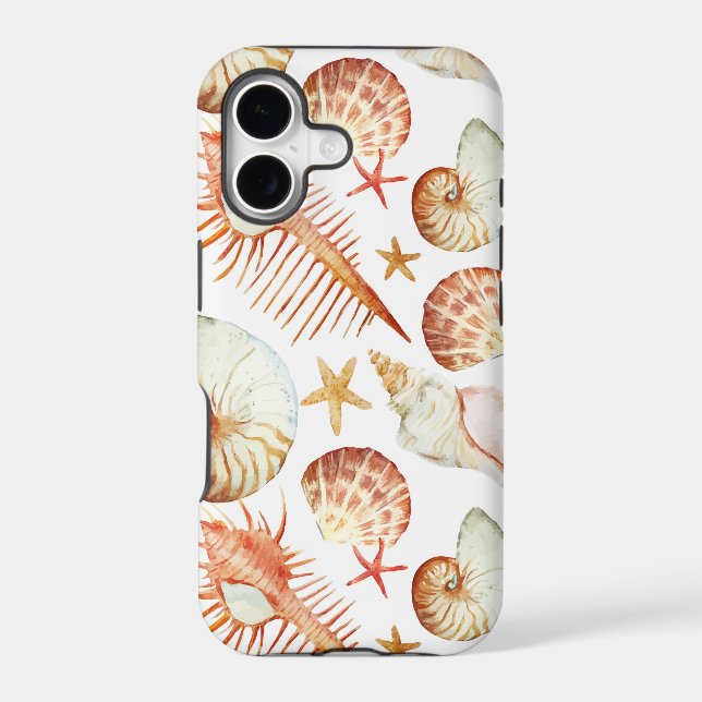 Coral With Shells And Crabs Pattern (Back)