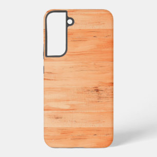 Coral wood texture stripes samsung galaxy case