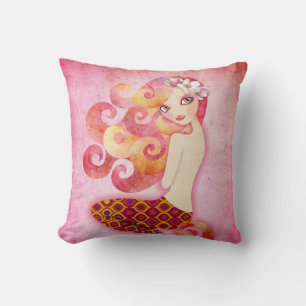 Coraleen Mermaid American MoJo Pillow