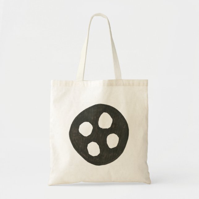 Coraline button   tote bag (Front)