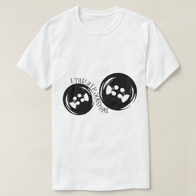Coraline Buttons   T-Shirt (Design Front)