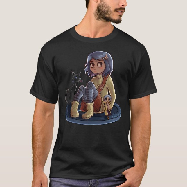 Coraline Unravel   T-Shirt (Front)