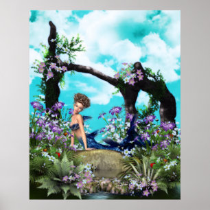 Corals Garden Poster