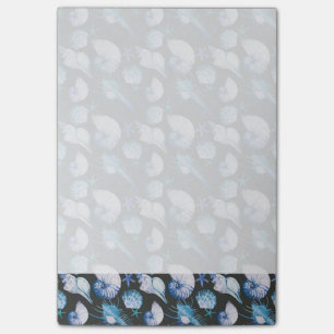 Corals With Shells Pattern Post-it Notes