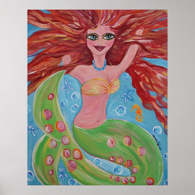 Coralyn Mermaid Poster (Front)