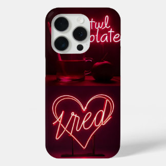 Corazon and Love Funda iPhone 15 Pro Case