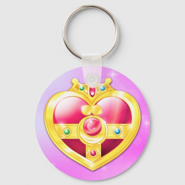 Corazón Sailor Moon Key Ring (Front)