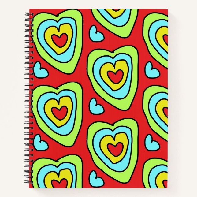 corazones notebook (Front)