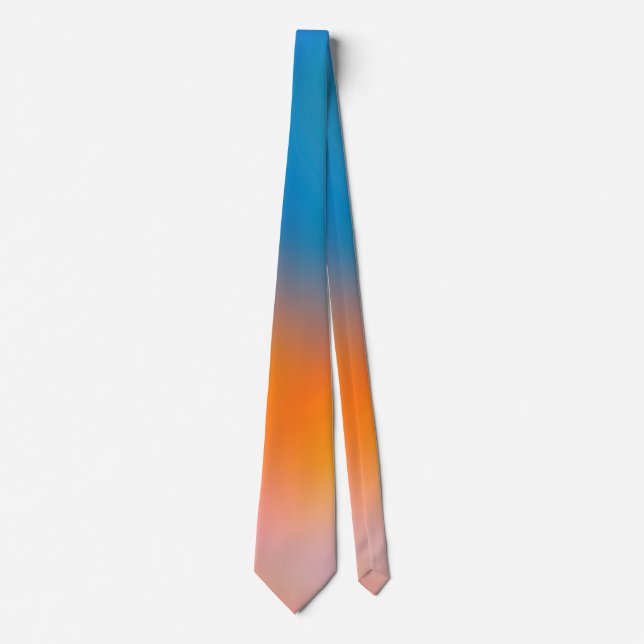 Corbata a todo colour divertidos degradados tie (Front)