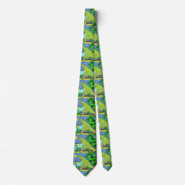Corbata Allosaurus Tie (Front)