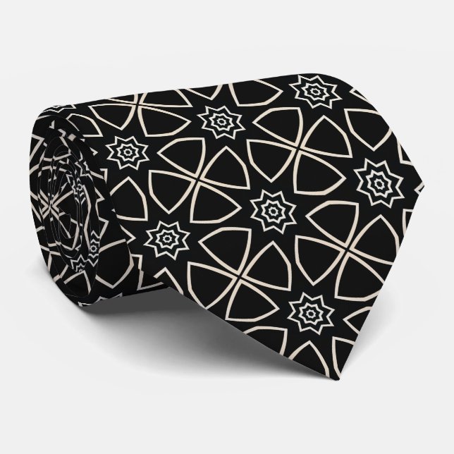 Corbata de Estilo Masculino Moderno con Rayas  Tie (Rolled)