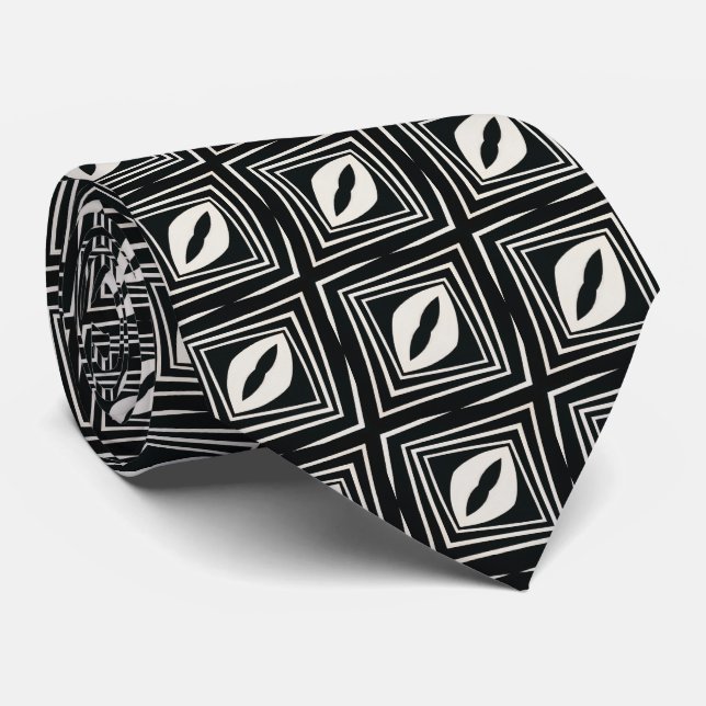 Corbata de Estilo Masculino Moderno con Rayas  Tie (Rolled)
