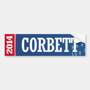 CORBETT 2014 BUMPER STICKER