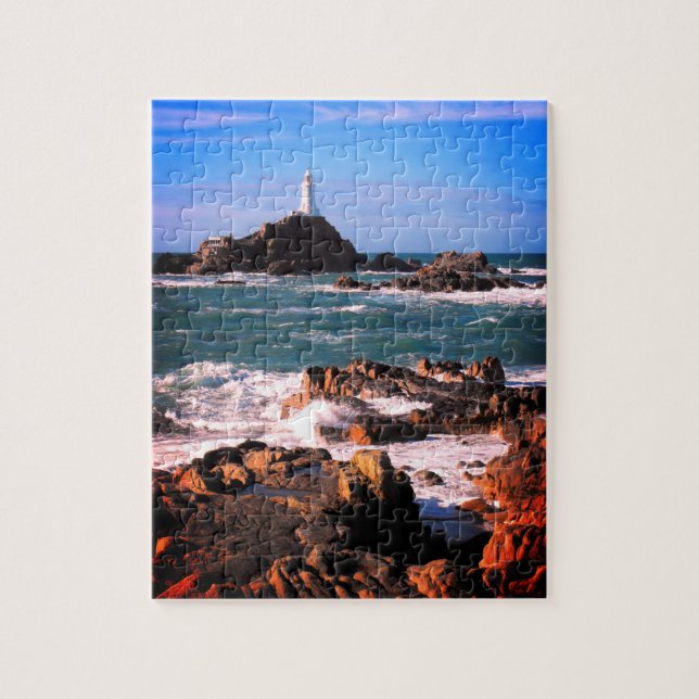 Corbiere lighthouse Jersey Jigsaw Puzzle (Vertical)