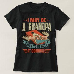 CorCornhole Vintage Funny Wife Mum Cornhole Legend T-Shirt