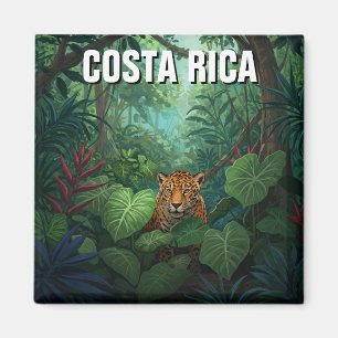 Corcovado National Park Costa Rica Jaguar Magnet