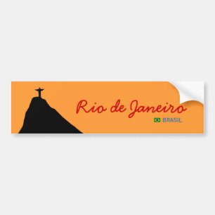 corcovado - RJ - brasil Bumper Sticker