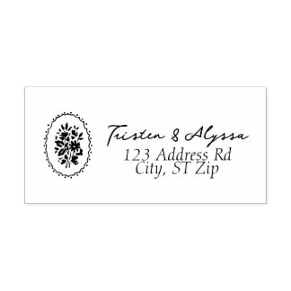 Cordelia's Lace Wedding Self-inking Stamp