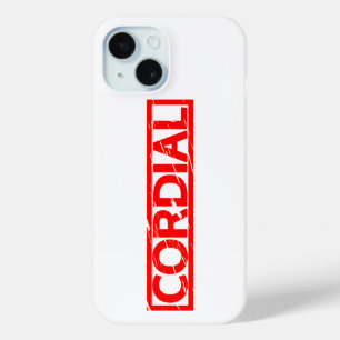 Cordial Stamp iPhone 15 Case