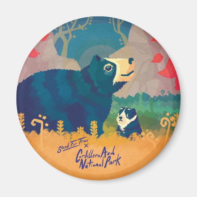 Cordillera Azul Magnet (Front)