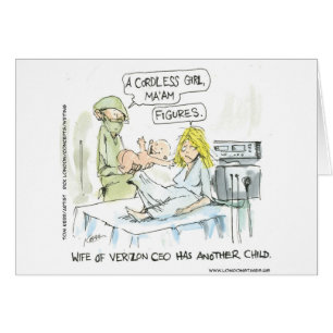 Cordless Baby Funny Cards Tees Mugs & Gifts