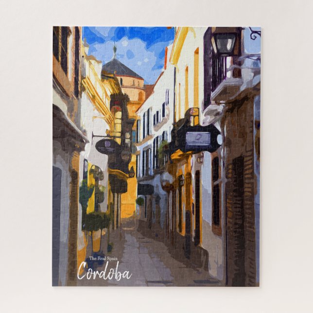 Cordoba Street -Spain Jigsaw Puzzle (Vertical)