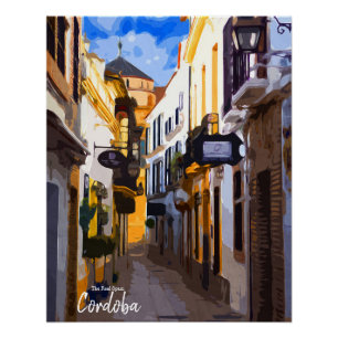 Cordoba Street -Spain Poster