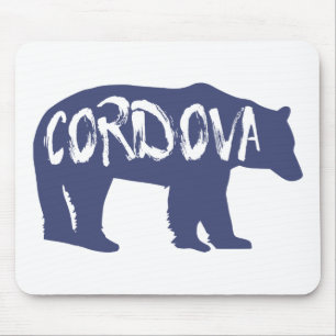 Cordova Alaska Bear Mouse Pad