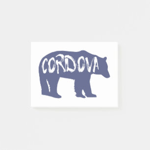 Cordova Alaska Bear Post-it Notes