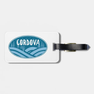 Cordova Alaska Outdoors Luggage Tag