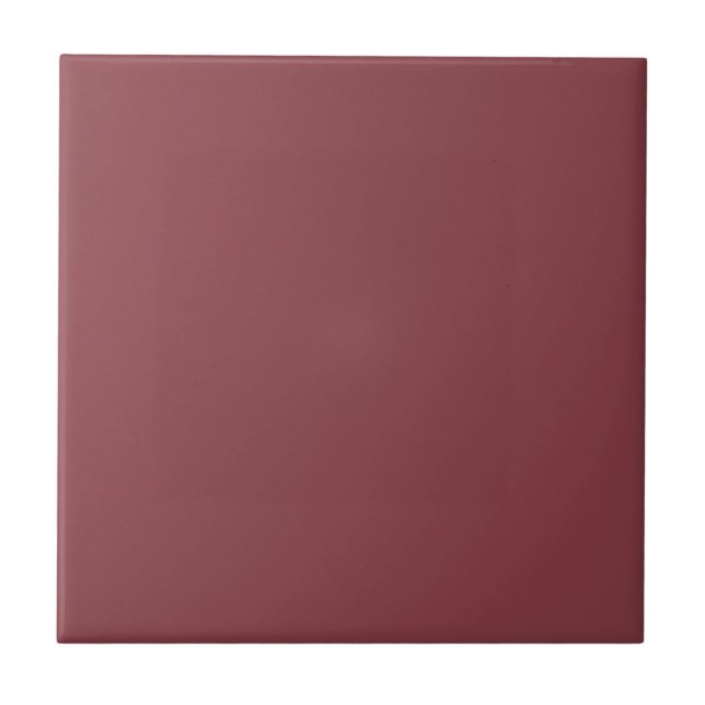 Cordovan Solid Colour Ceramic Tile (Front)
