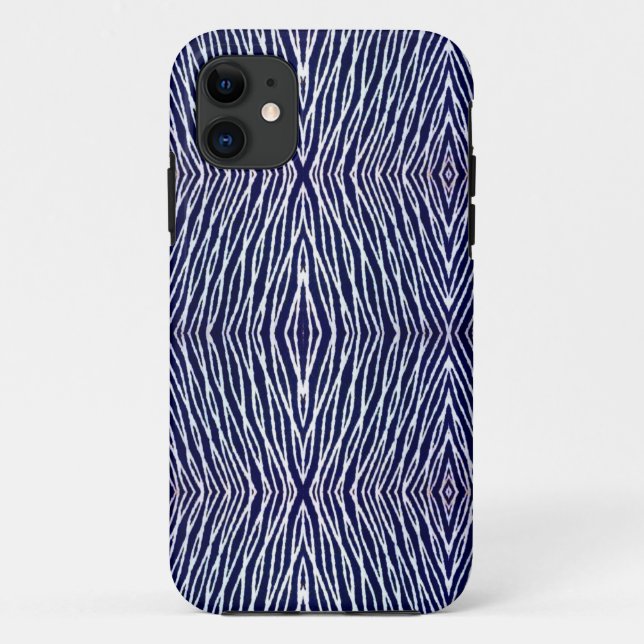 Cords of Navy Case-Mate iPhone Case (Back)