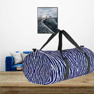 Cords of Navy Duffle Bag