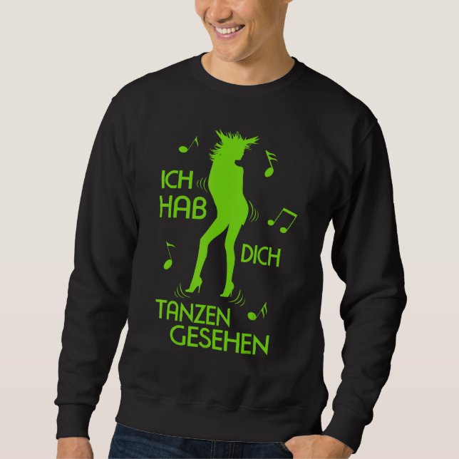 Cordula Dance Party Outfit Costume Green Carnival  Sweatshirt (Front)