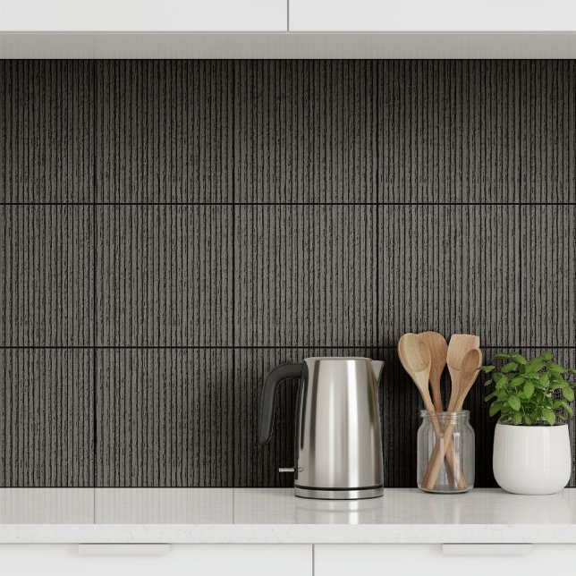 Corduroy Concrete Striated Texture Espresso ID1286 Ceramic Tile (Creator Uploaded)