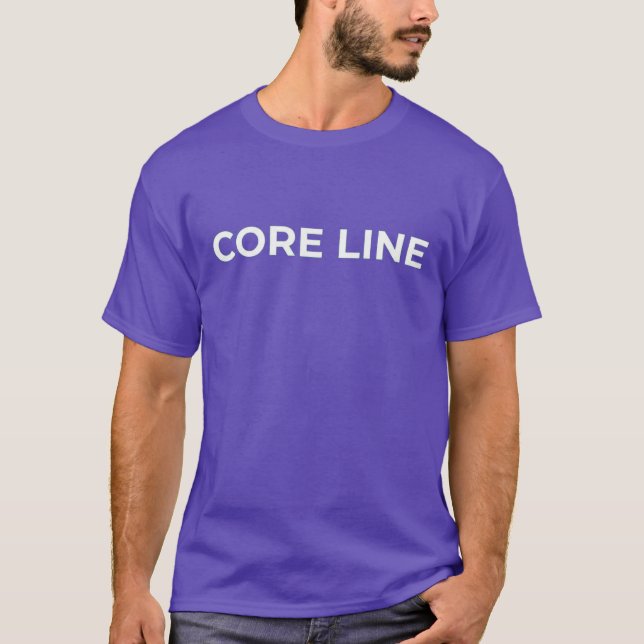 Core Line Minimal Logo Tee (Front)