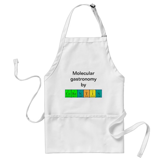 Corentin periodic table name apron (Front)