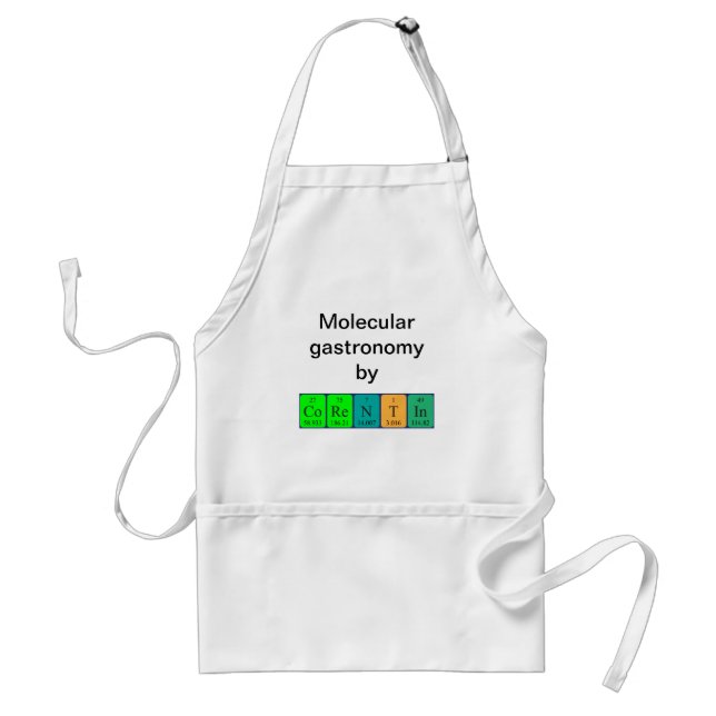 Corentin periodic table name apron (Front)