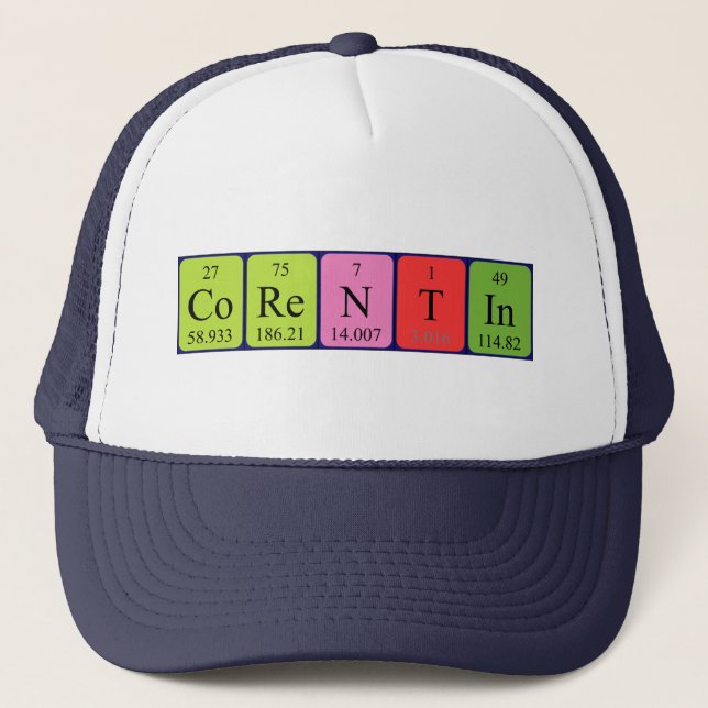 Corentin periodic table name hat (Front)