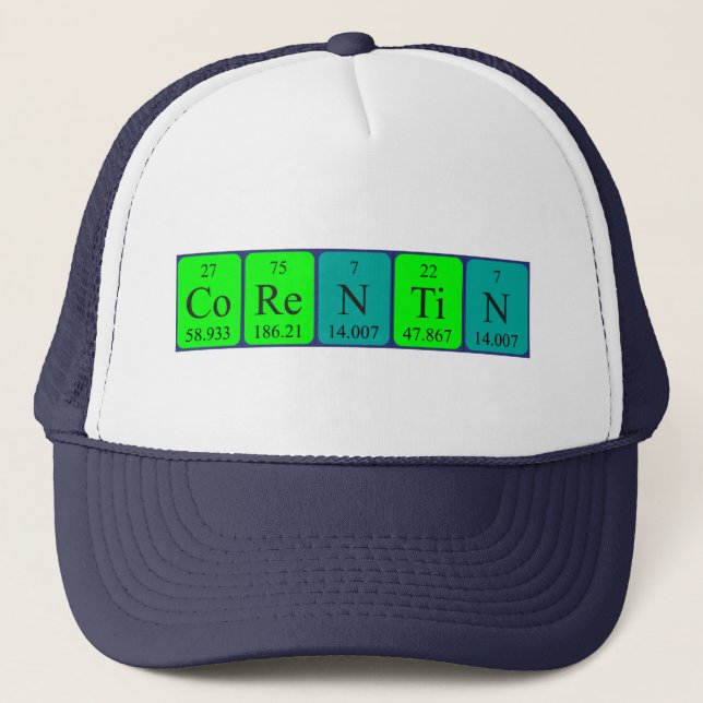 Corentin periodic table name hat (Front)
