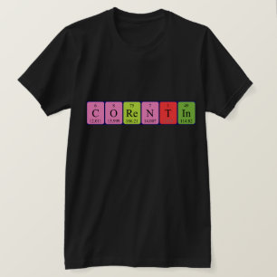 Corentin periodic table name shirt