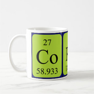 Corey periodic table name mug