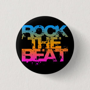 Corey Tiger 1980S Retro Rock The Beat 3 Cm Round Badge