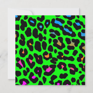 Corey Tiger 80s Leopard Spots (Green)