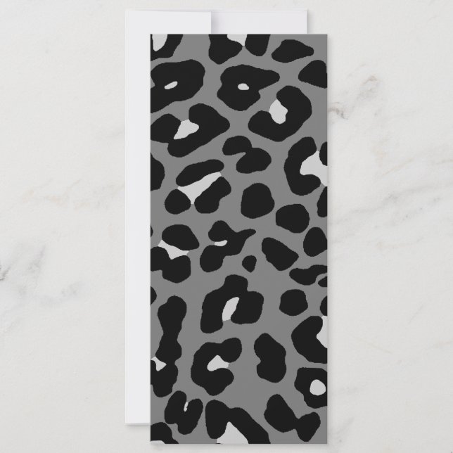 Corey Tiger 80s Leopard Spots (Grey) (Front)