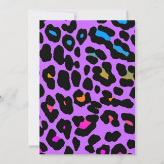 Corey Tiger 80s Leopard Spots (Purple)