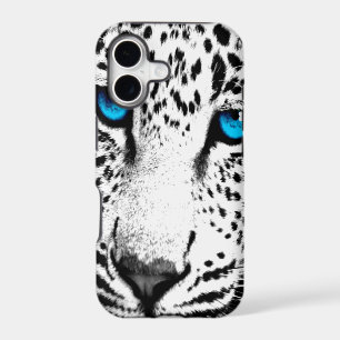 Corey Tiger 80s Neon Leopard Face (White Snow)