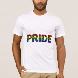 Corey Tiger 80s Retro Pride Rainbow T-Shirt