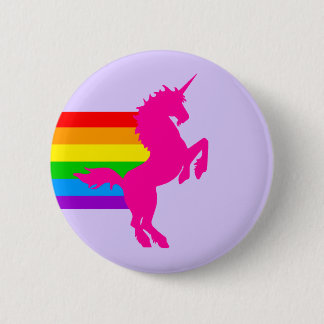 COREY TIGER 80s RETRO VINTAGE RAINBOW UNICORN 6 Cm Round Badge